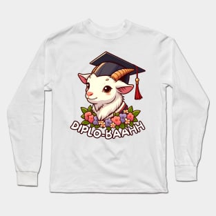 Graduation goat Long Sleeve T-Shirt